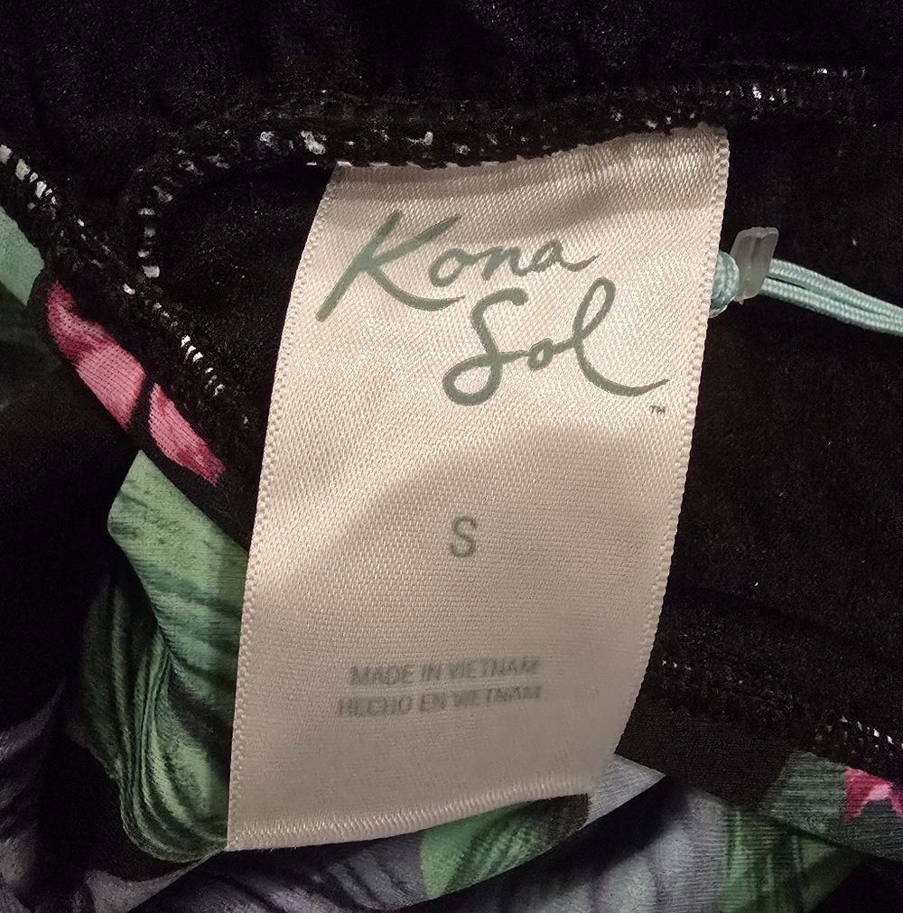 Kona Sol Tropical Print Swimsuit - Picture 6 of 7